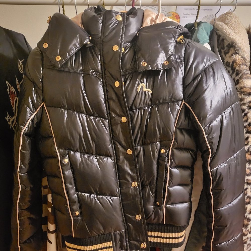Evisu Womens Puffer Jacket